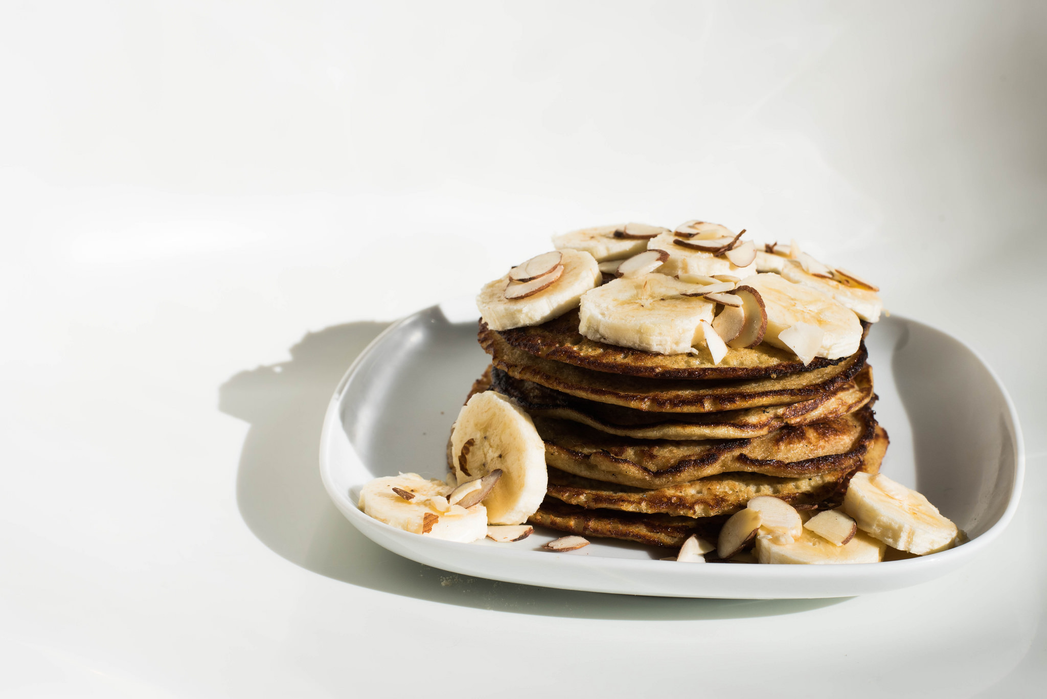 Gluten Free Banana Almond Pancakes A Wellness Space