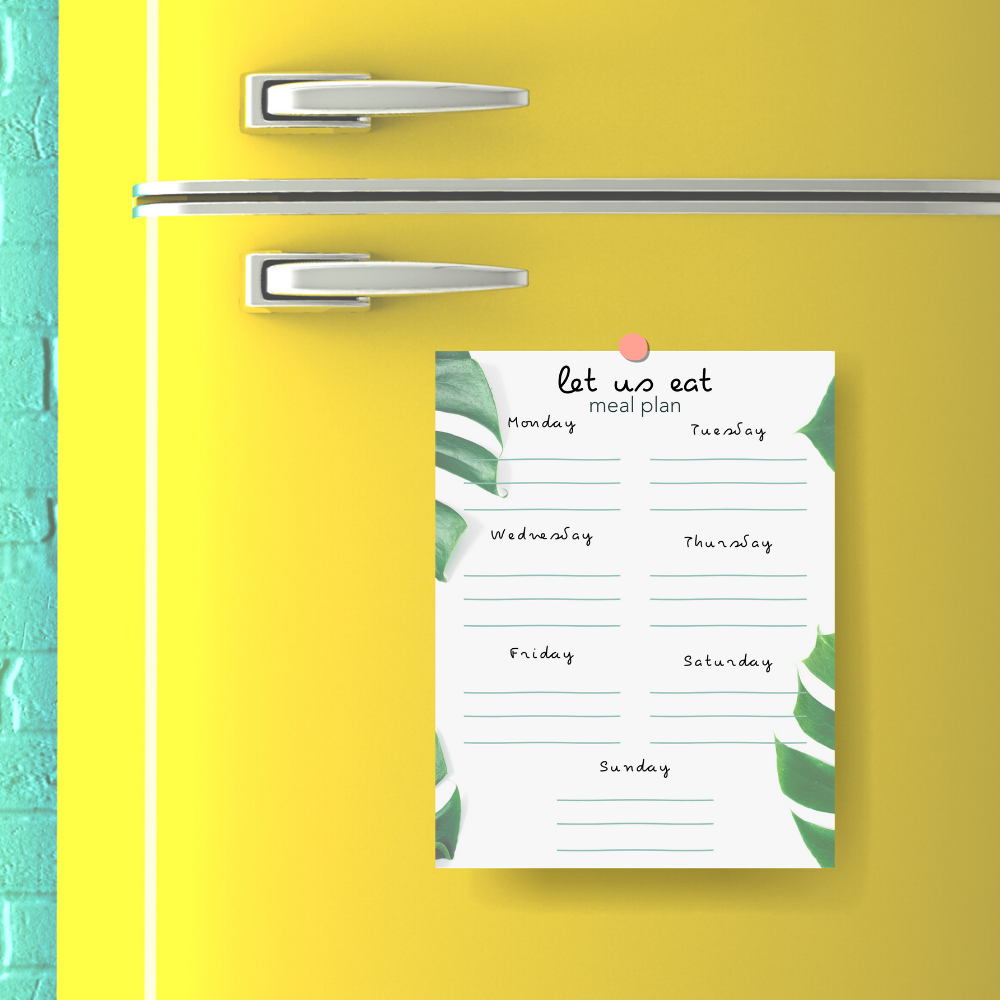 printable meal planner