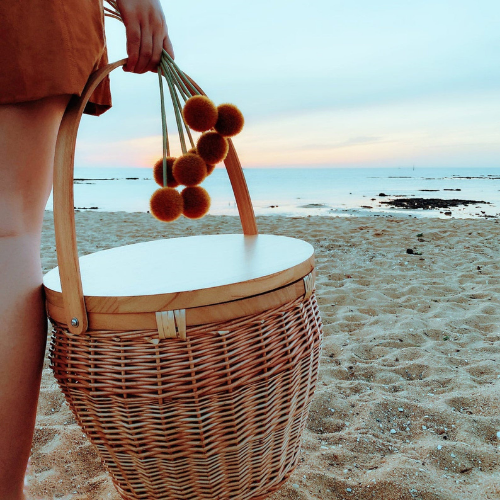 Beachy Picnic Basket